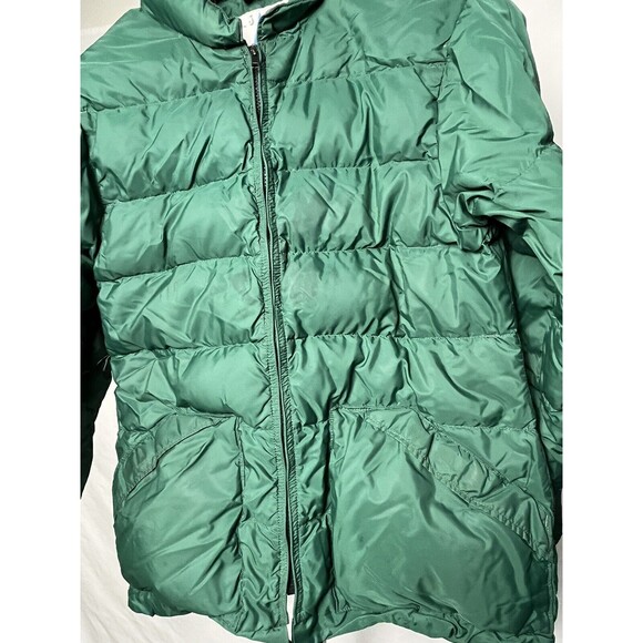 Holubar Jacket Vintage Down‎ Puffer Thrashed Parka Coat Made USA Green Men Small - Picture 4 of 6